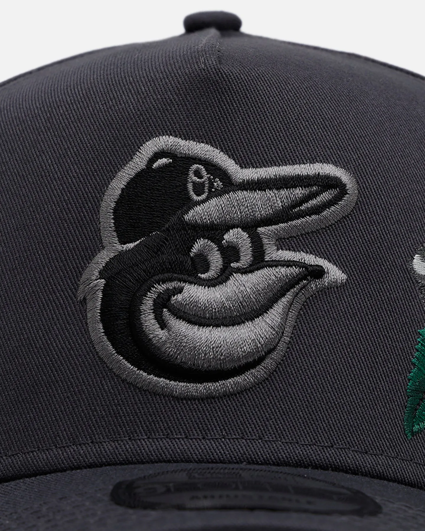 New Era Baltimore Orioles 'Gray Tonal Rose Embroidery' 9FORTY A-Frame Snapback Gray sold by Culture Kings product image thumbnail 5