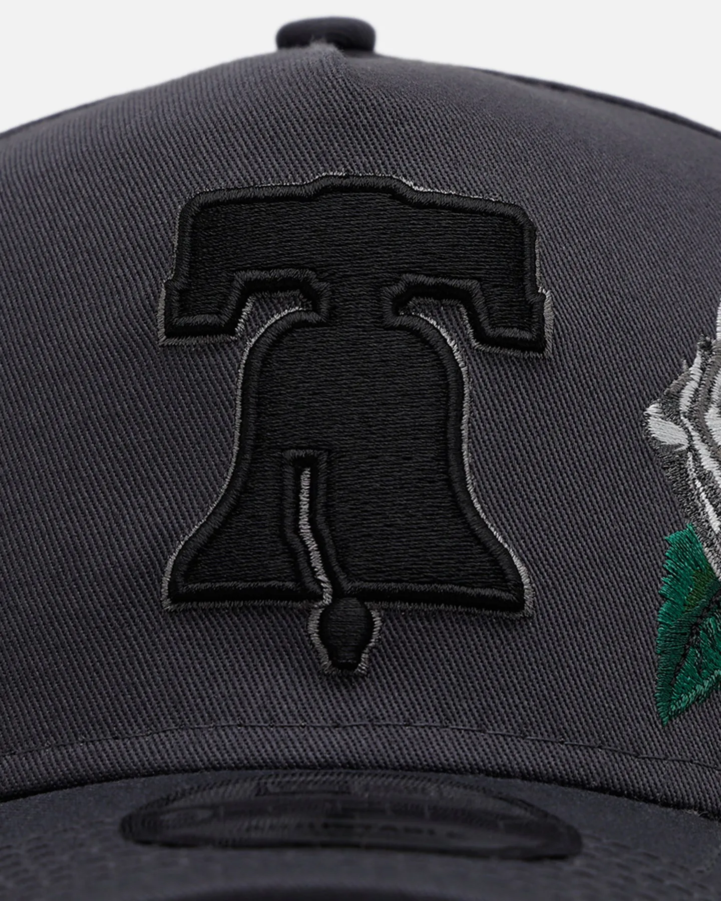 New Era Philadelphia Phillies 'Gray Tonal Rose Embroidery' 9FORTY A-Frame Snapback Gray sold by Culture Kings product image thumbnail 5