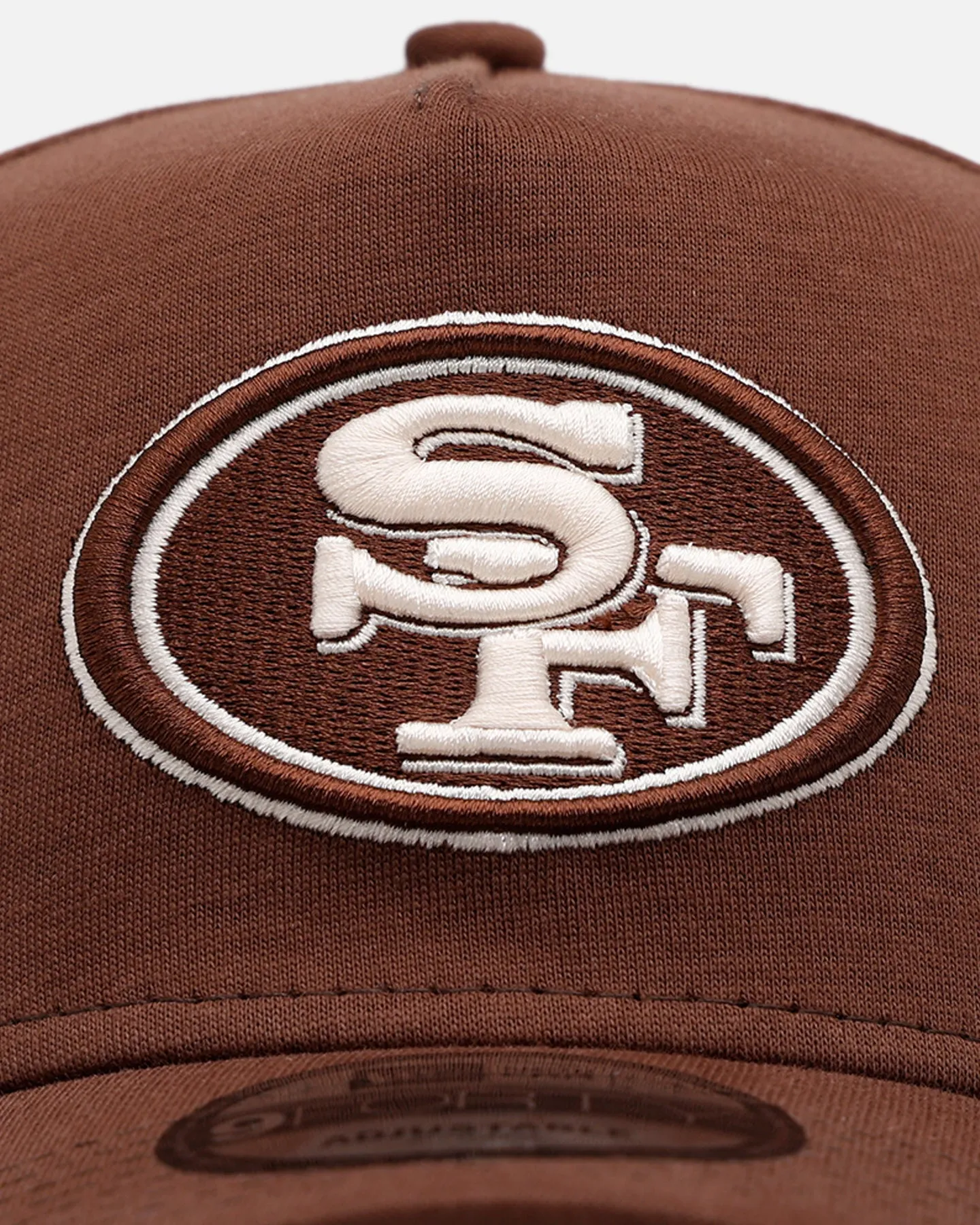 New Era San Francisco 49ers 'Cozy 2.0' 9FORTY A-Frame Strapback Brown sold by Culture Kings product image thumbnail 5