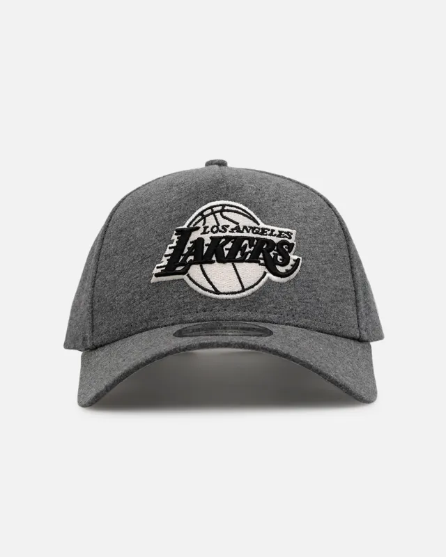 New Era Los Angeles Lakers 'Cozy 2.0' 9FORTY A-Frame Strapback Black sold by Culture Kings