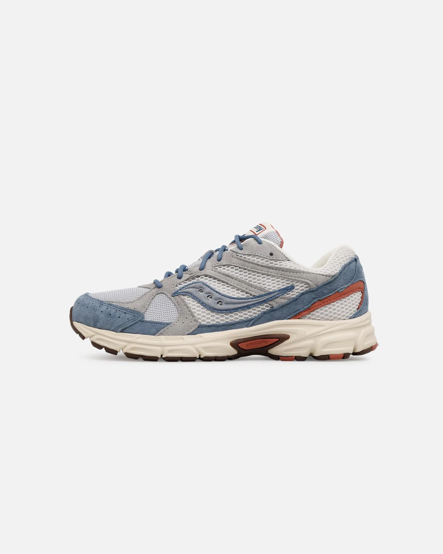 Saucony Ride Millenium Suede Grey/Navy sold by Culture Kings