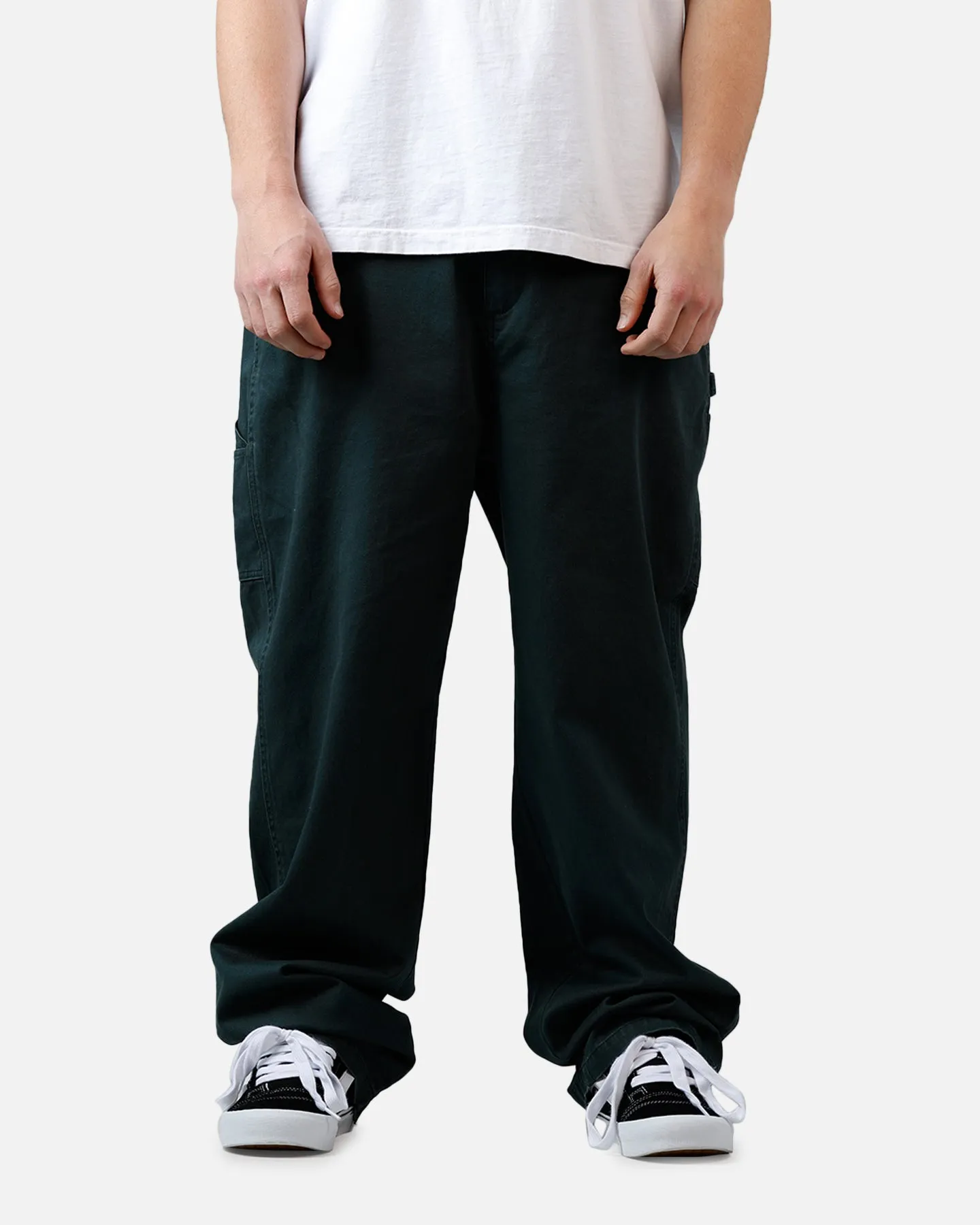 MNML Double Waistband Chino Pants Green sold by Culture Kings