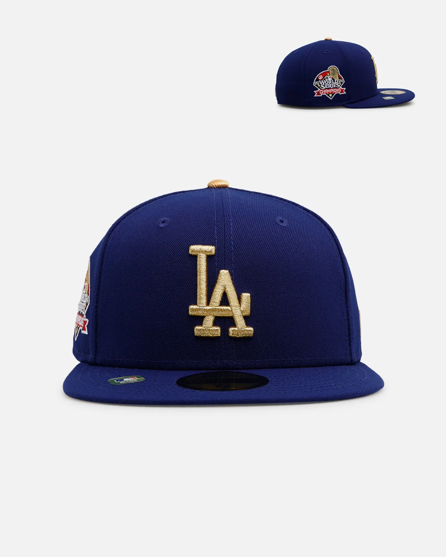 New Era Los Angeles Dodgers 'MLB Gold' 59FIFTY Fitted Royal sold by Culture Kings