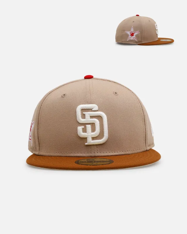 New Era San Diego Padres 'Root Beer Float' 59FIFTY Fitted Camel sold by Culture Kings