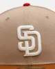 New Era San Diego Padres 'Root Beer Float' 59FIFTY Fitted Camel sold by Culture Kings