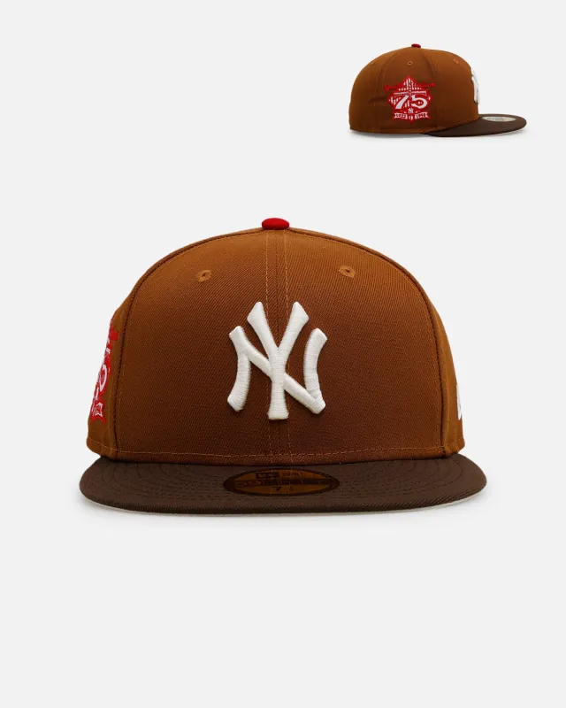 New Era New York Yankees 'Root Beer Float' 59FIFTY Fitted Walnut sold by Culture Kings