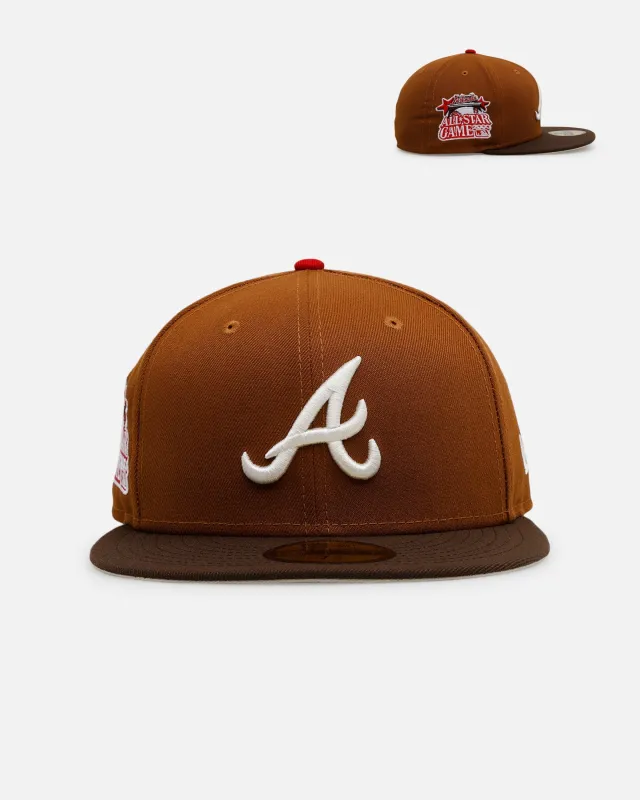 New Era Atlanta Braves 'Root Beer Float' 59FIFTY Fitted Walnut sold by Culture Kings