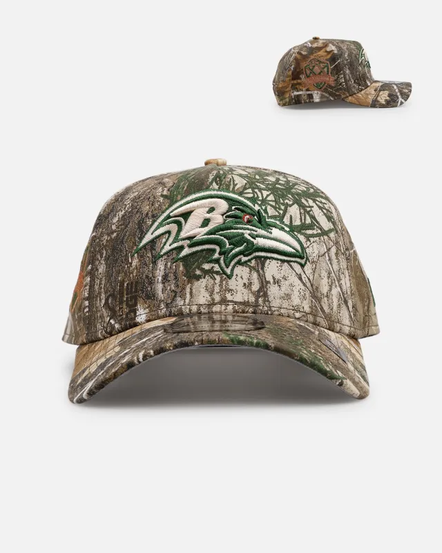 New Era Baltimore Ravens 'Great Outdoors' 9FORTY A-Frame Snapback Camo sold by Culture Kings
