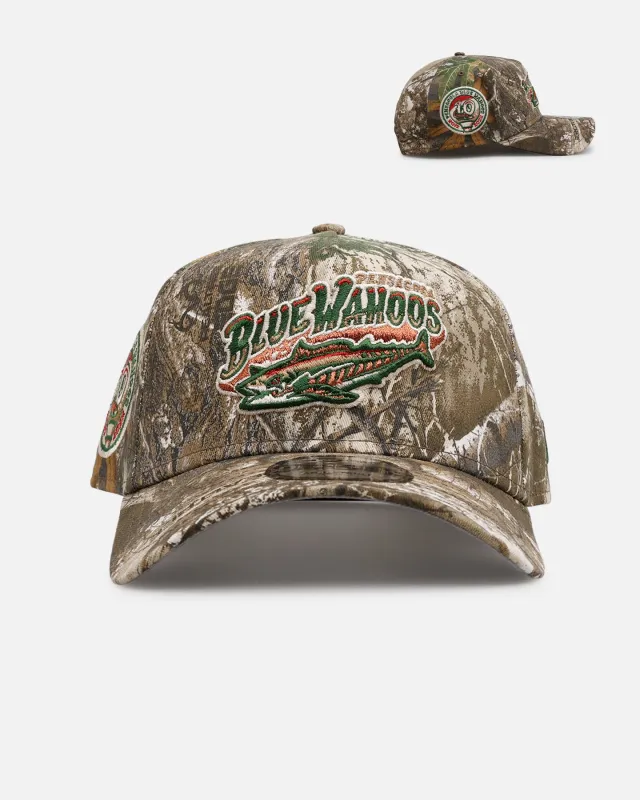 New Era Pensacola Blue Wahoos 'Great Outdoors' 9FORTY A-Frame Snapback Camo sold by Culture Kings