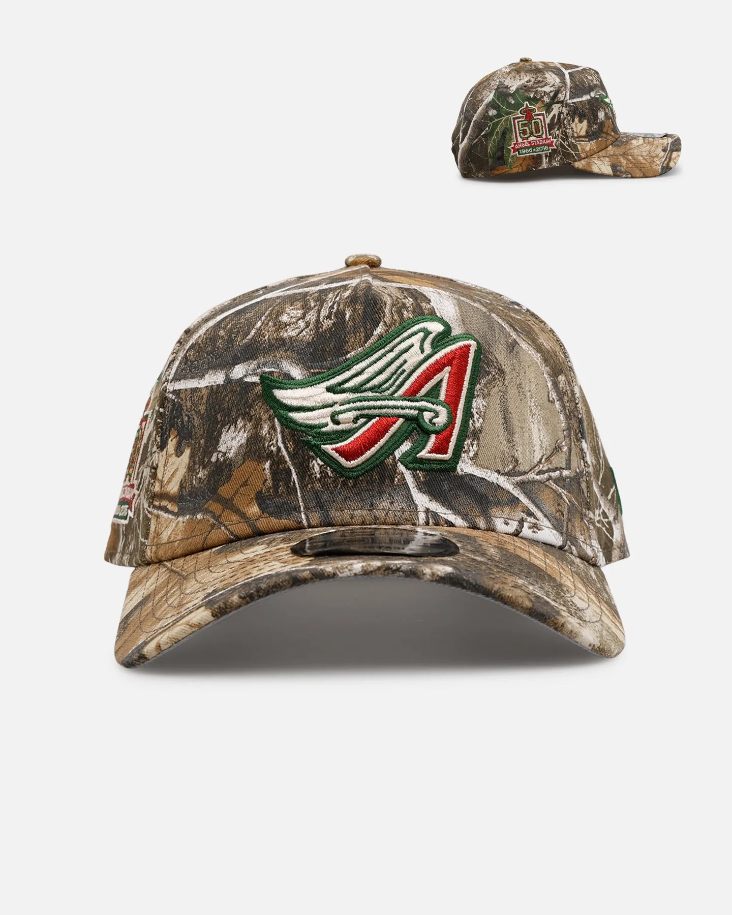 New Era Anaheim Angels 'Great Outdoors' 9FORTY A-Frame Snapback Camo sold by Culture Kings