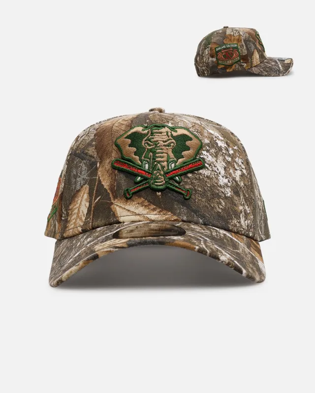 New Era Oakland Athletics 'Great Outdoors' 9FORTY A-Frame Snapback Camo sold by Culture Kings
