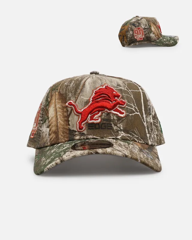 New Era Detroit Lions 'Great Outdoors' 9FORTY A-Frame Snapback Camo sold by Culture Kings