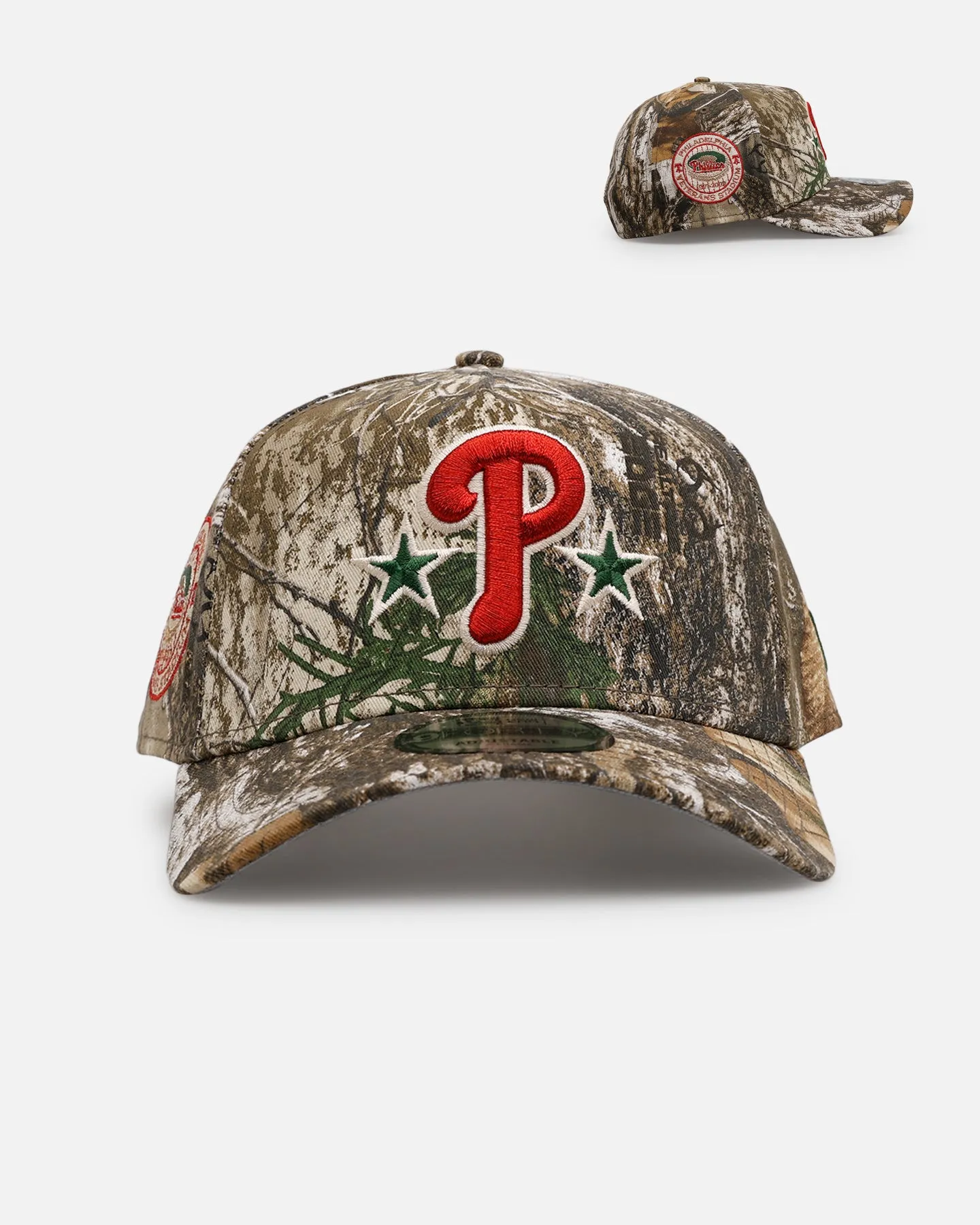 New Era Philadelphia Phillies 'Great Outdoors' 9FORTY A-Frame Snapback Camo sold by Culture Kings