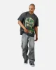 American Thrift X Lord Of The Rings Gimli Toss Heavyweight T-Shirt Black Wash sold by Culture Kings