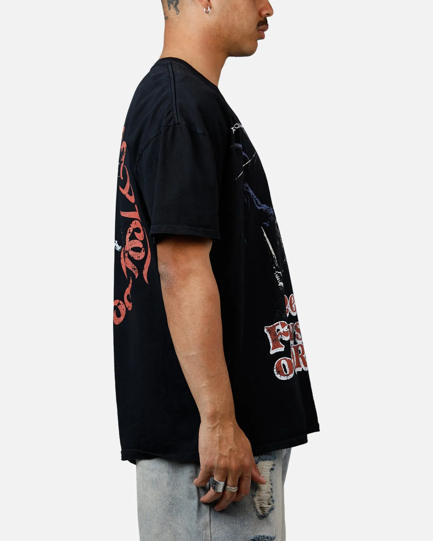 American Thrift X Lord Of The Rings Fellowship Heavyweight T-Shirt Black sold by Culture Kings product image thumbnail 4