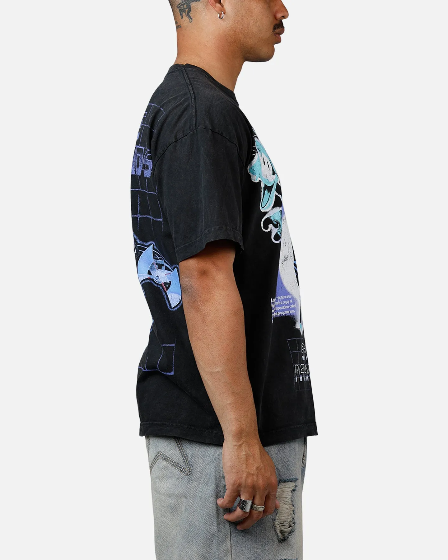 Goat Crew Disney Kingdom Hearts Space Paranoids Heavyweight T-Shirt Black Acidwash sold by Culture Kings product image thumbnail 4