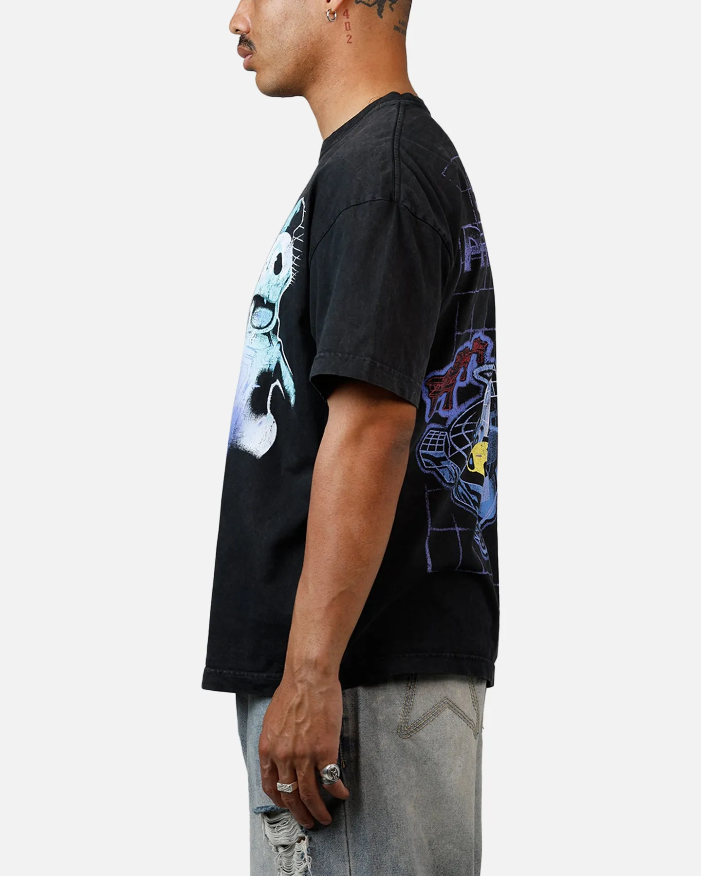 Goat Crew Disney Kingdom Hearts Space Paranoids Heavyweight T-Shirt Black Acidwash sold by Culture Kings product image thumbnail 5