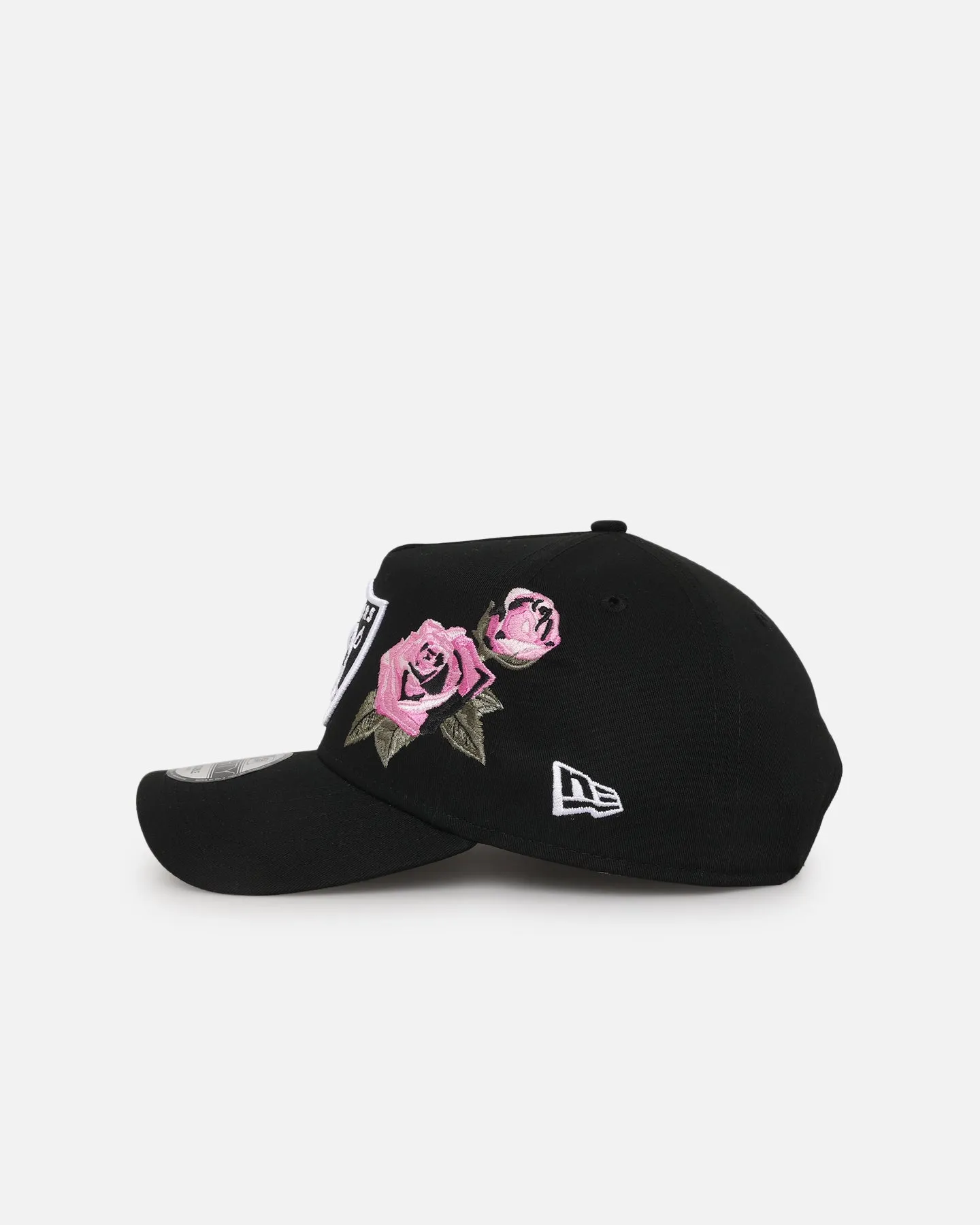 New Era Las Vegas Raiders 'Pink Rose Embroidery' 9FORTY A-Frame Snapback Black/Pink sold by Culture Kings product image thumbnail 4