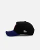 New Era Texas Rangers 'Pigment Dye Two Tone' 9FORTY A-Frame Snapback Black/Official Team Color sold by Culture Kings