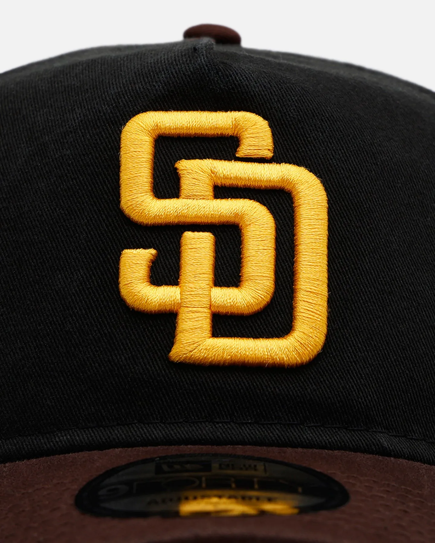 New Era San Diego Padres 'Pigment Dye Two Tone' 9FORTY A-Frame Snapback Black/Official Team Color sold by Culture Kings product image thumbnail 5