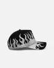 New Era Boston Red Sox 'Metallic Flames' 9FORTY A-Frame Snapback Black/Silver sold by Culture Kings