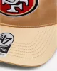 47 Brand San Francisco 49ers 'Silky Way' 47 Hitch Snapback Light Gold sold by Culture Kings
