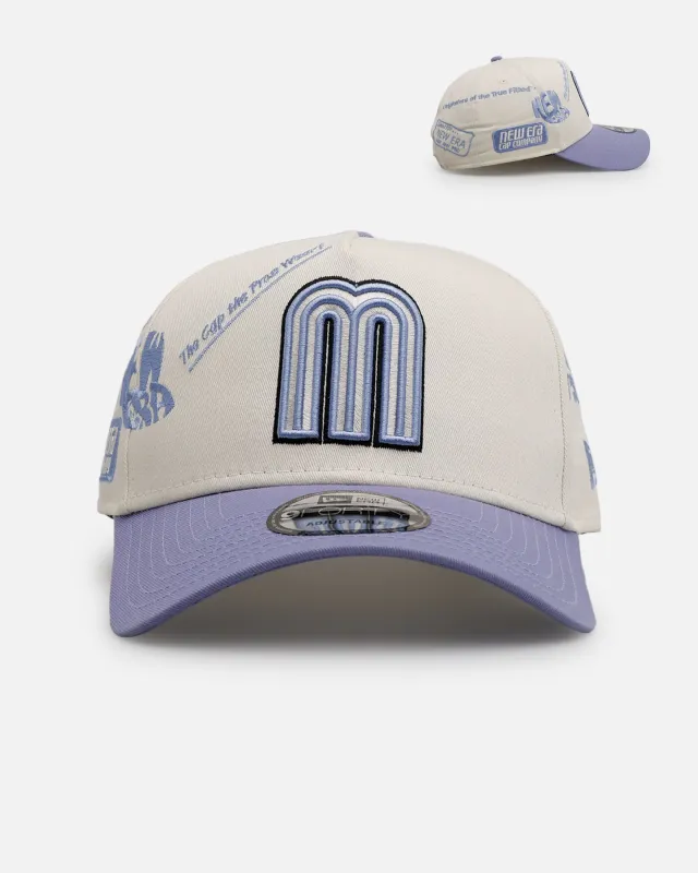 New Era Mexico National Baseball Team 'Mexico Spring Delivery' 9FORTY A-Frame Snapback Purple sold by Culture Kings