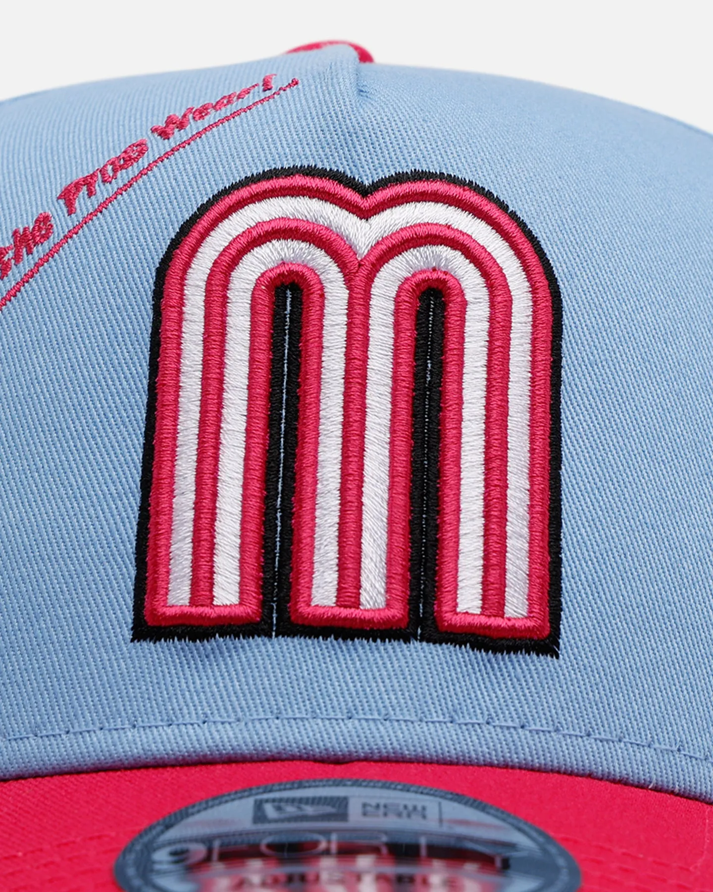 New Era Mexico National Baseball Team 'Mexico Spring Delivery' 9FORTY A-Frame Snapback Sky Blue sold by Culture Kings product image thumbnail 5