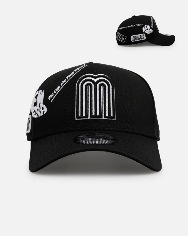 New Era Mexico National Baseball Team 'Mexico Spring Delivery' 9FORTY A-Frame Snapback Black/White sold by Culture Kings