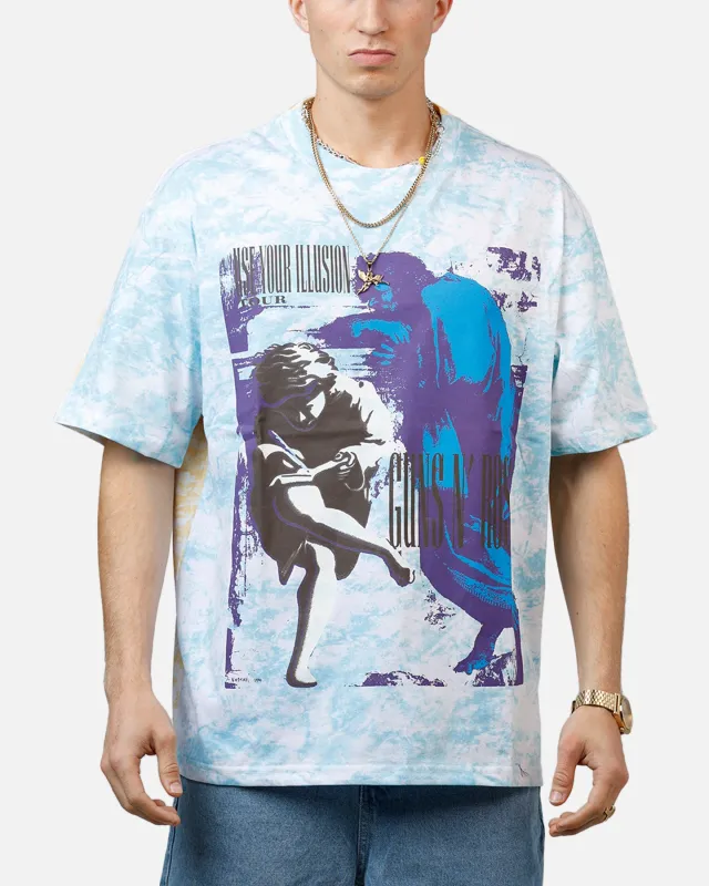 Bravado Guns N Roses AOP T-Shirt White Multi sold by Culture Kings