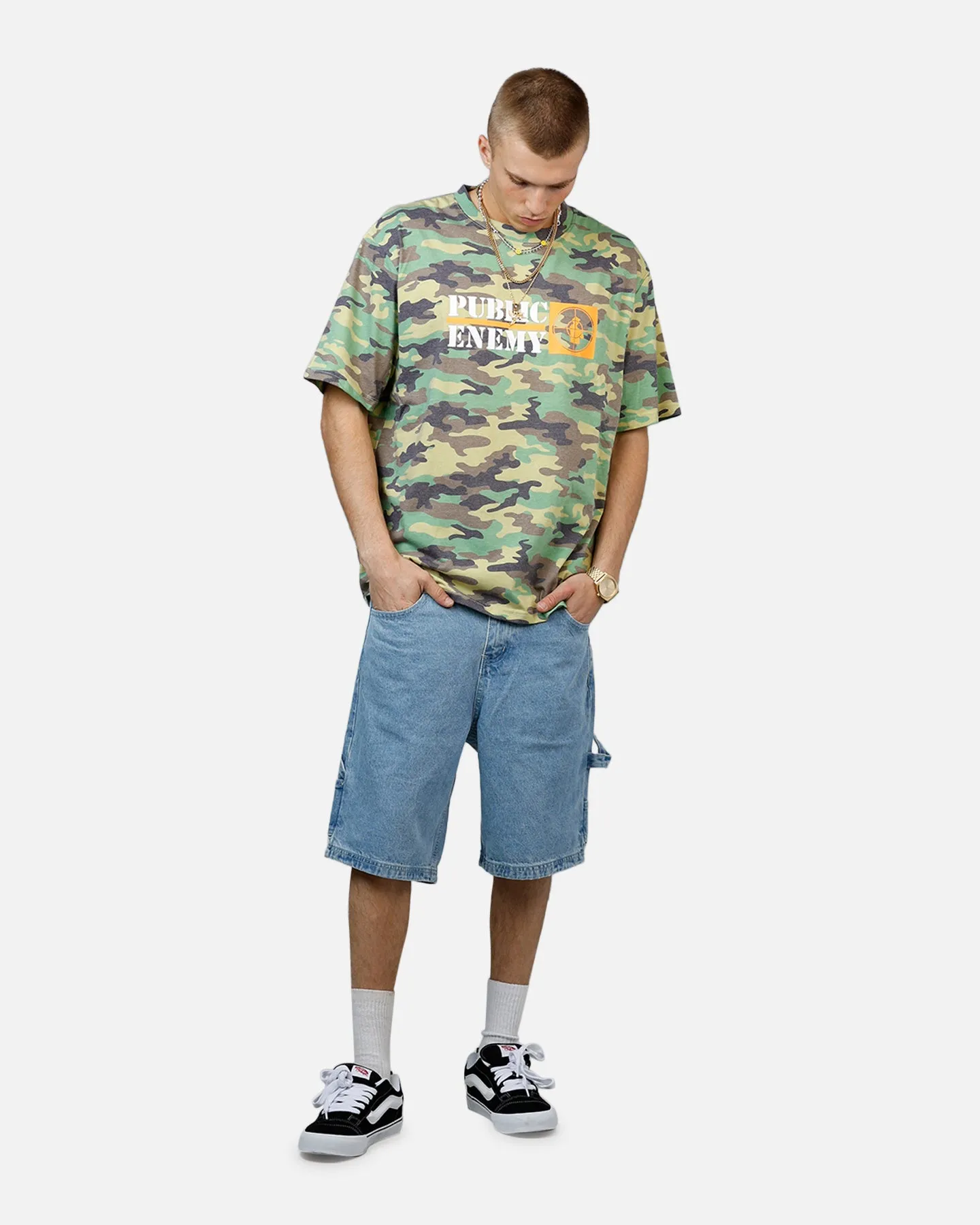 Bravado Public Enemy Camo T-Shirt Camo sold by Culture Kings product image thumbnail 3