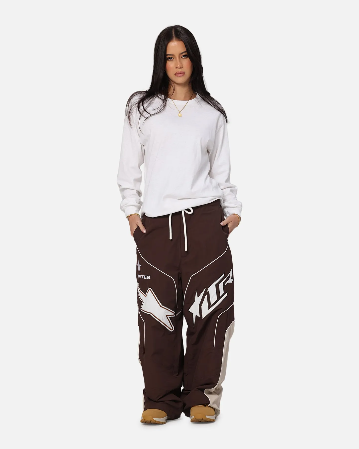 Loiter Motocross Parachute Pants Brown sold by Culture Kings product image thumbnail 2