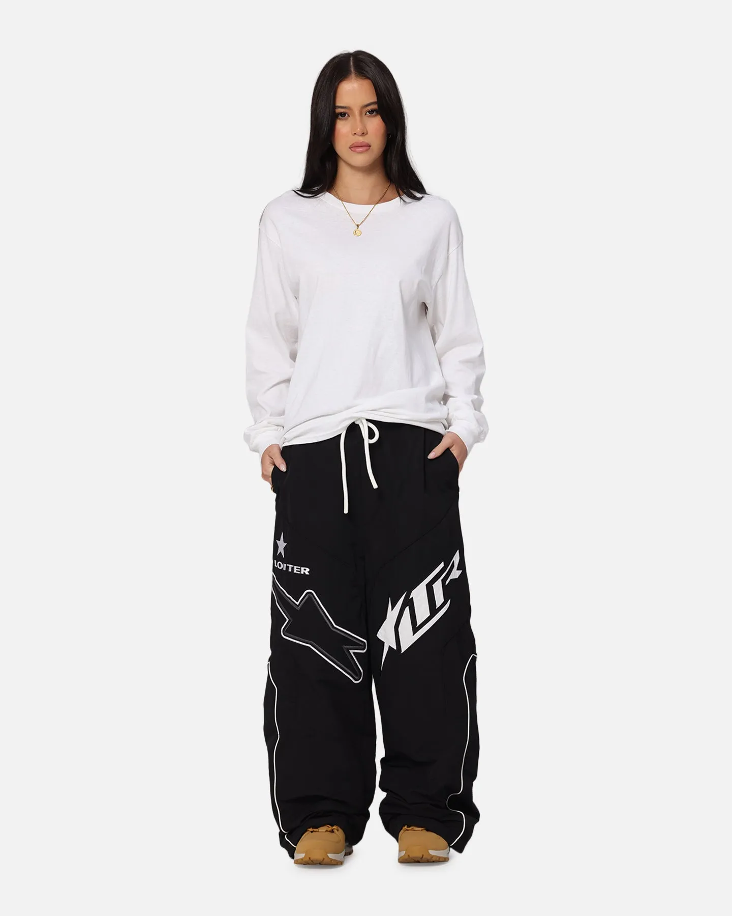 Loiter Motocross Parachute Pants Black sold by Culture Kings product image thumbnail 2