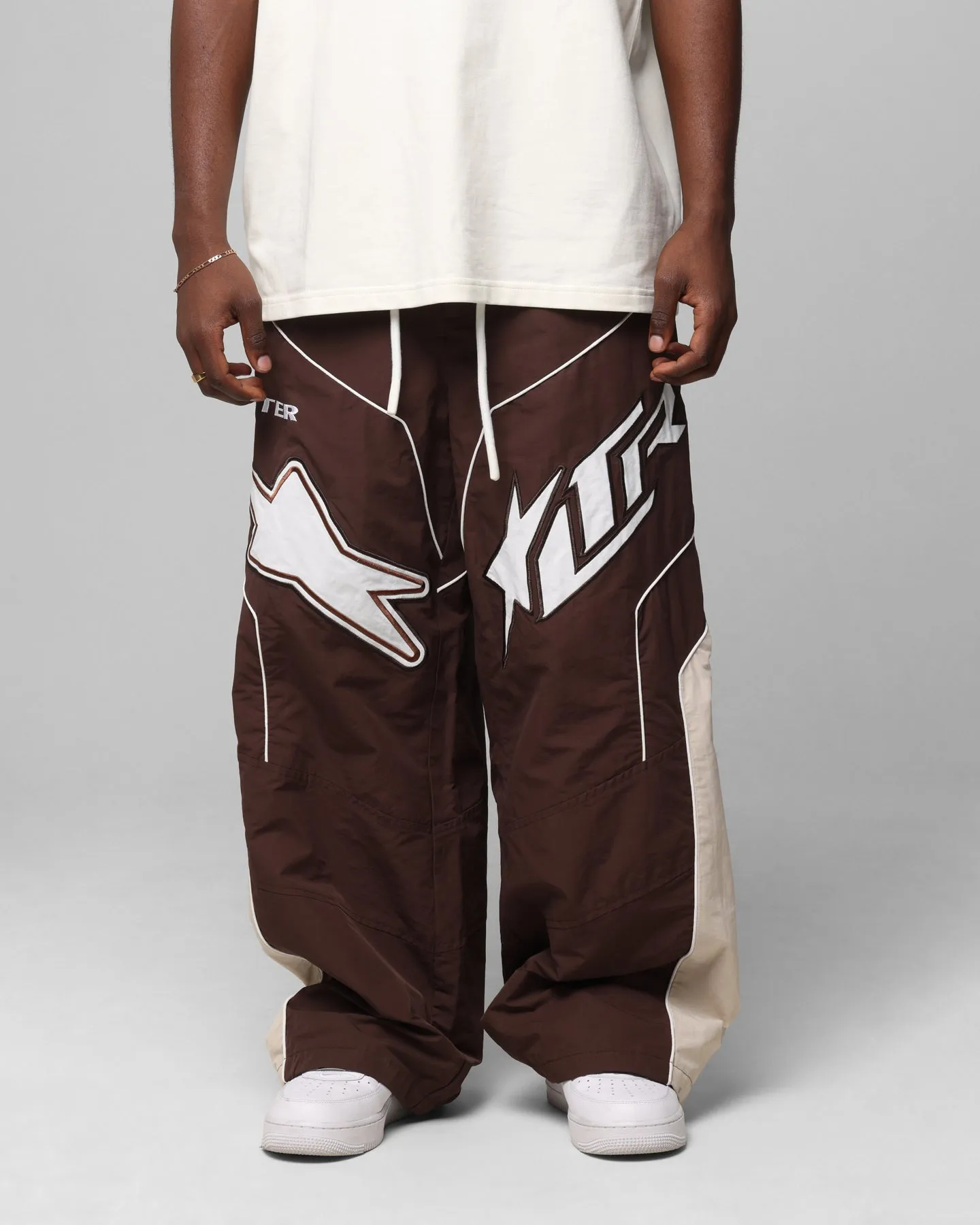 Loiter Motocross Parachute Pants Brown sold by Culture Kings