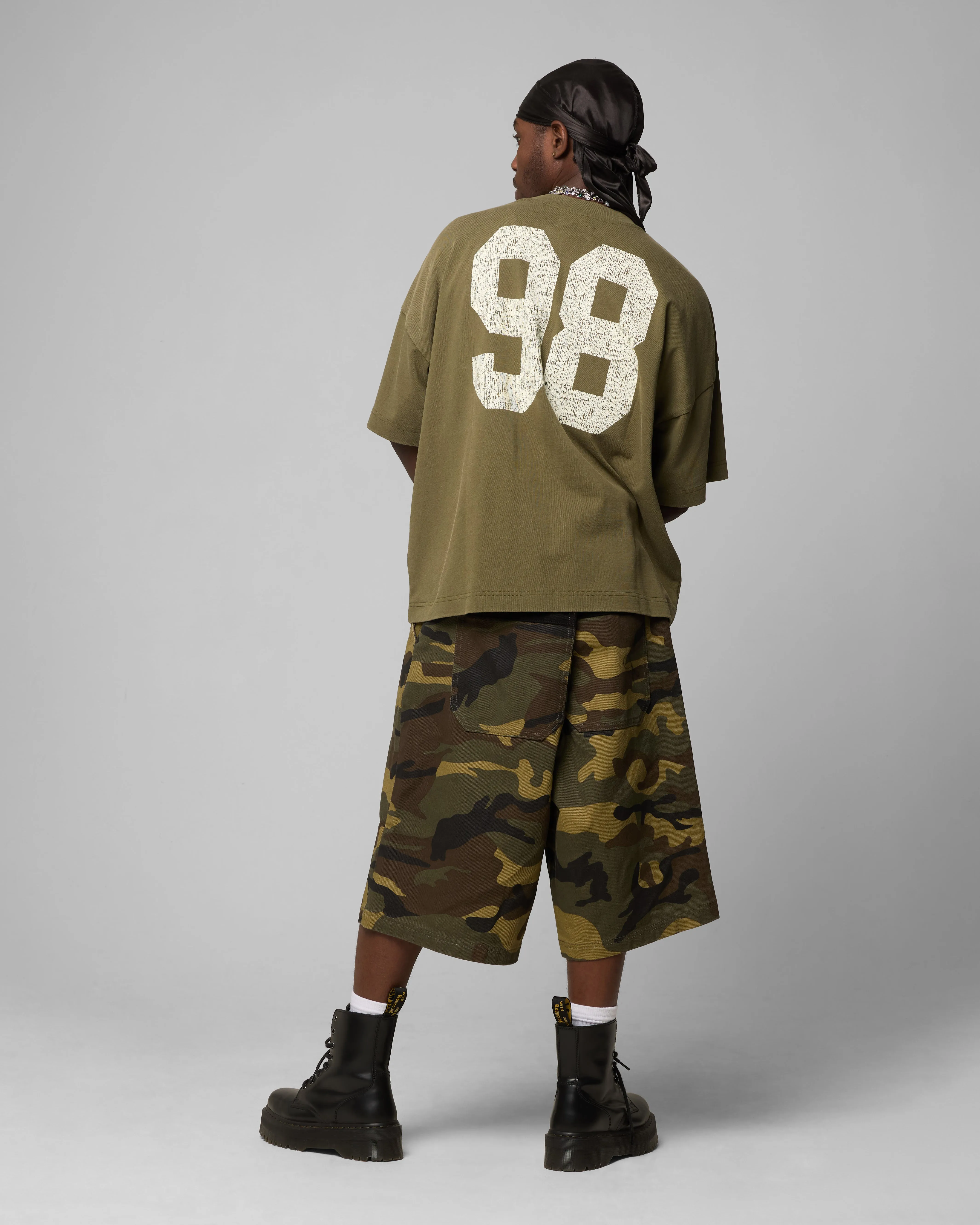 Loiter Human Box T-Shirt Vintage Khaki sold by Culture Kings product image thumbnail 4