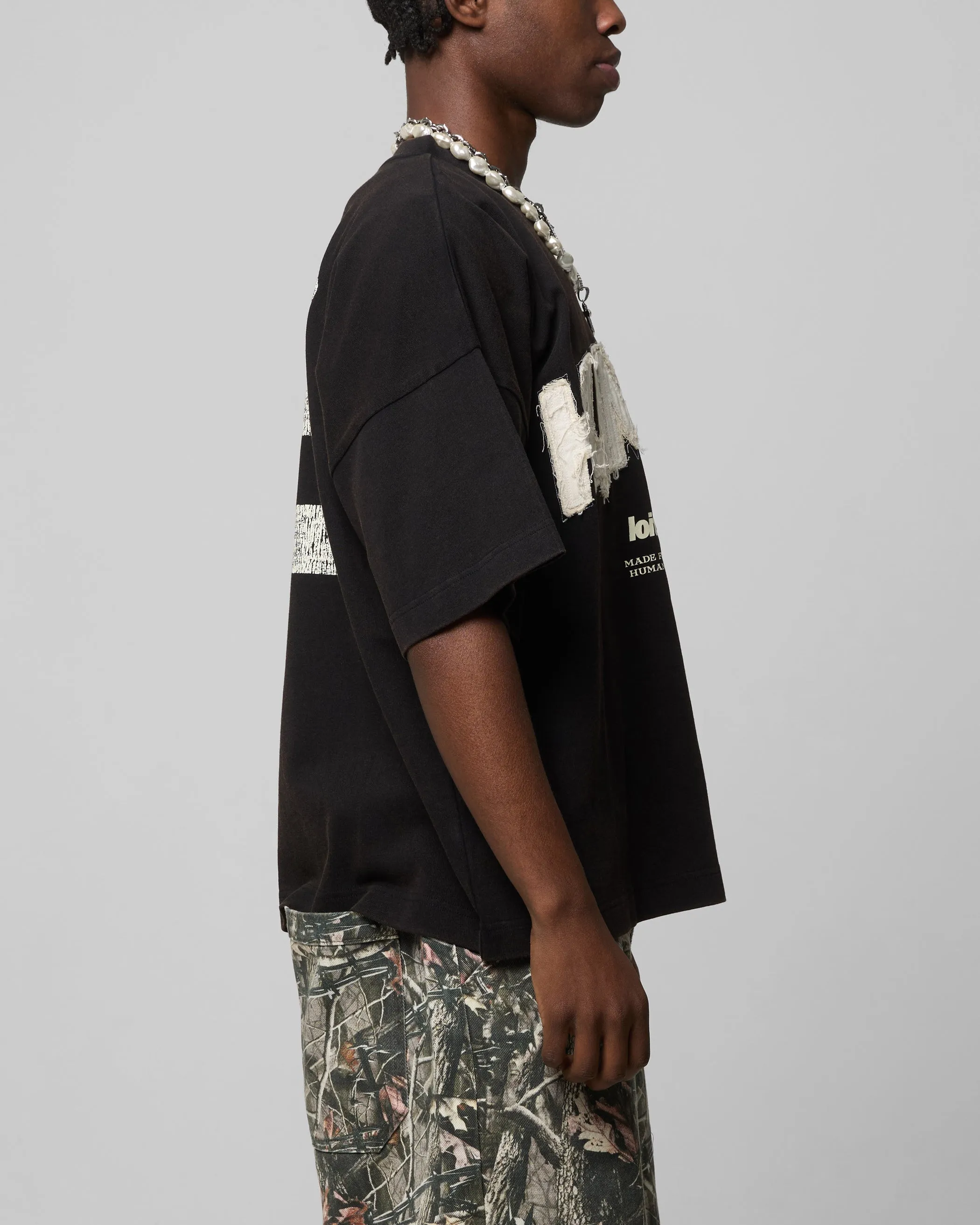 Loiter Human Box T-Shirt Vintage Black sold by Culture Kings product image thumbnail 5