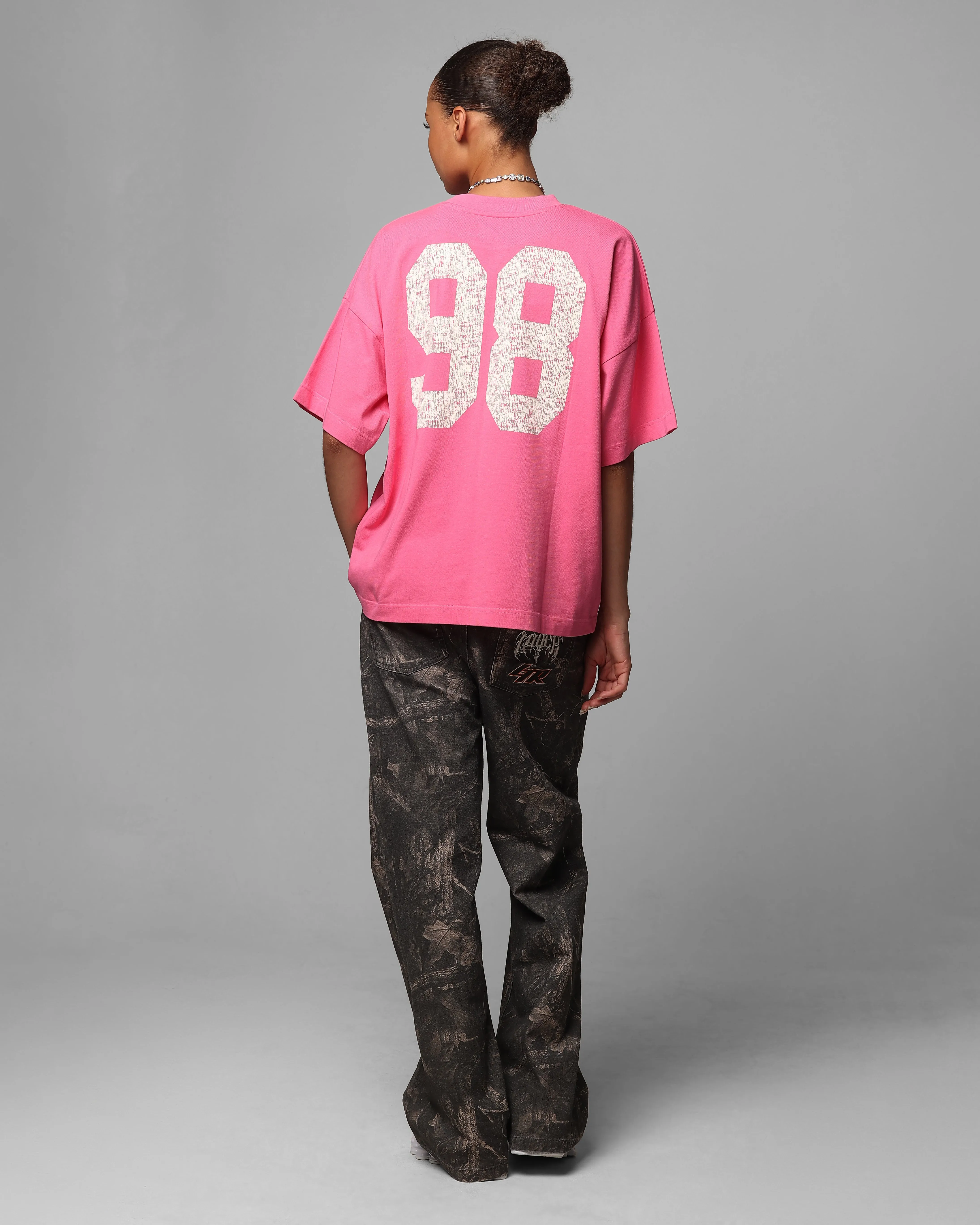 Loiter Human Box T-Shirt Pink sold by Culture Kings product image thumbnail 4