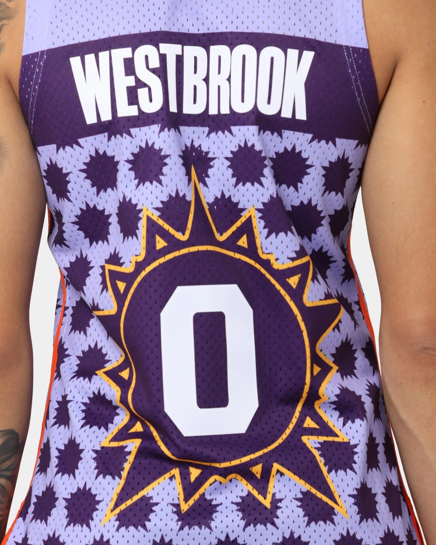 Mitchell & Ness Phoenix Suns Rookies Russell Westbrook #0 Swingman Jersey Purple sold by Culture Kings product image thumbnail 5