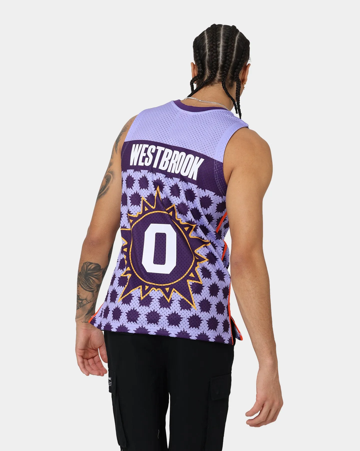 Mitchell & Ness Phoenix Suns Rookies Russell Westbrook #0 Swingman Jersey Purple sold by Culture Kings product image thumbnail 2