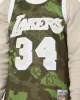 Mitchell & Ness Los Angeles Lakers '96-'97 Camo Swing Jersey Green Camo sold by Culture Kings