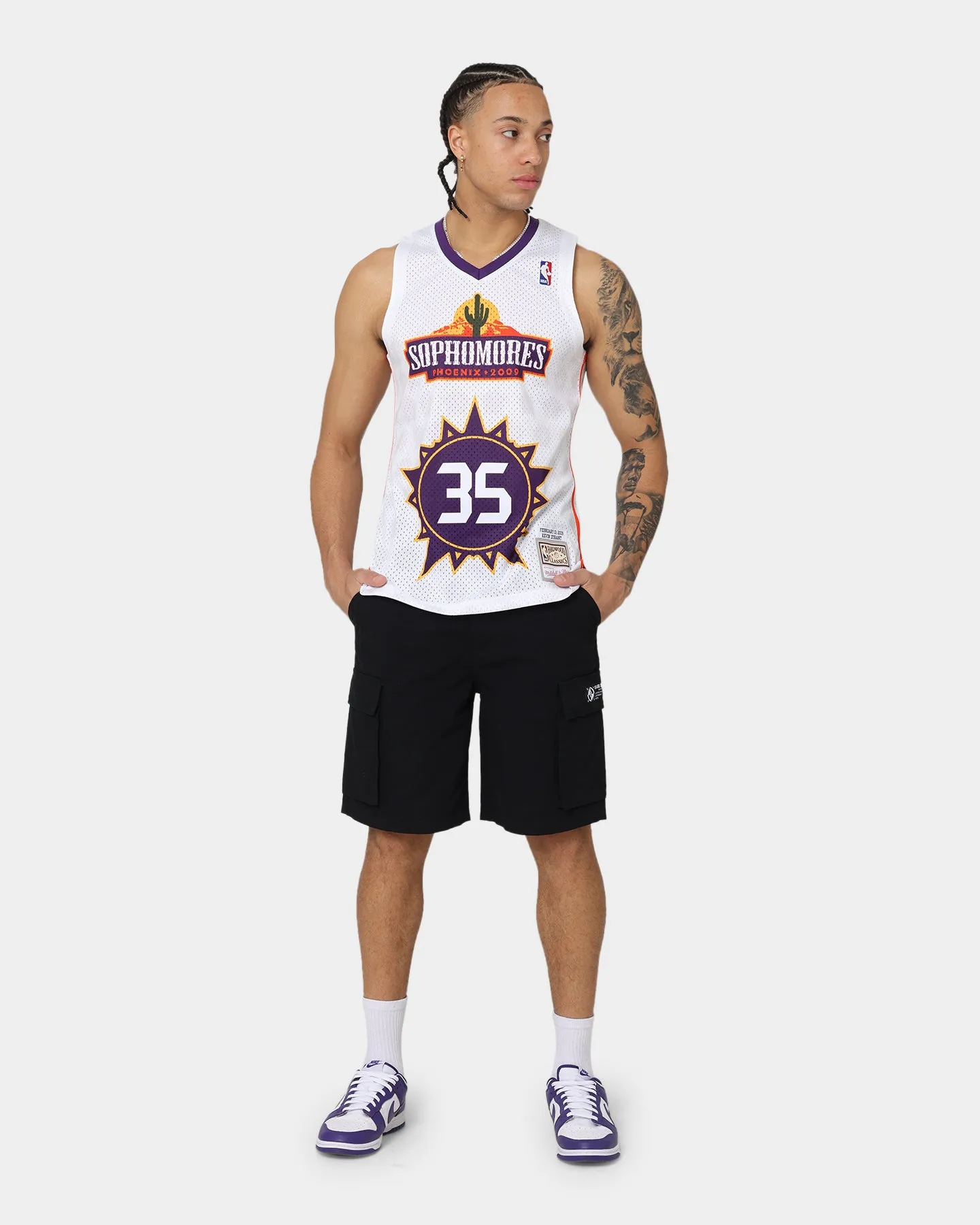 Mitchell & Ness Phoenix Suns Sophomores Kevin Durant #35 Swingman Jersey White sold by Culture Kings product image thumbnail 3