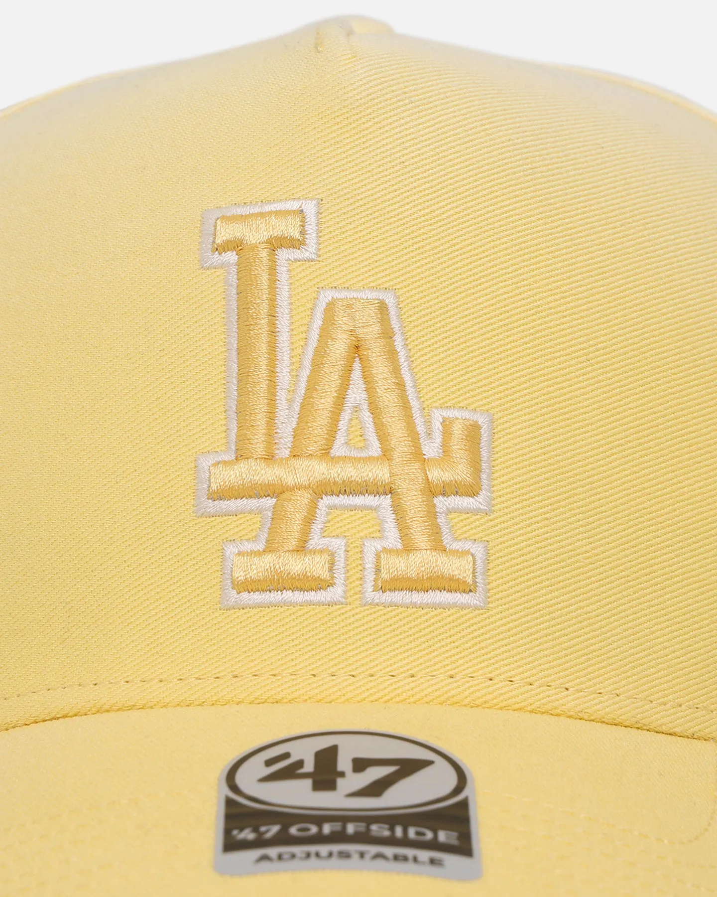 47 Brand Los Angeles Dodgers 'Sunbleach' 47 Offside Snapback Yellow sold by Culture Kings product image thumbnail 5
