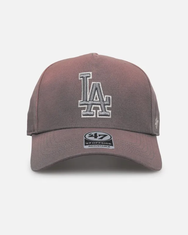 47 Brand Los Angeles Dodgers 'Sunbleach' 47 Offside Snapback Dark Grey sold by Culture Kings