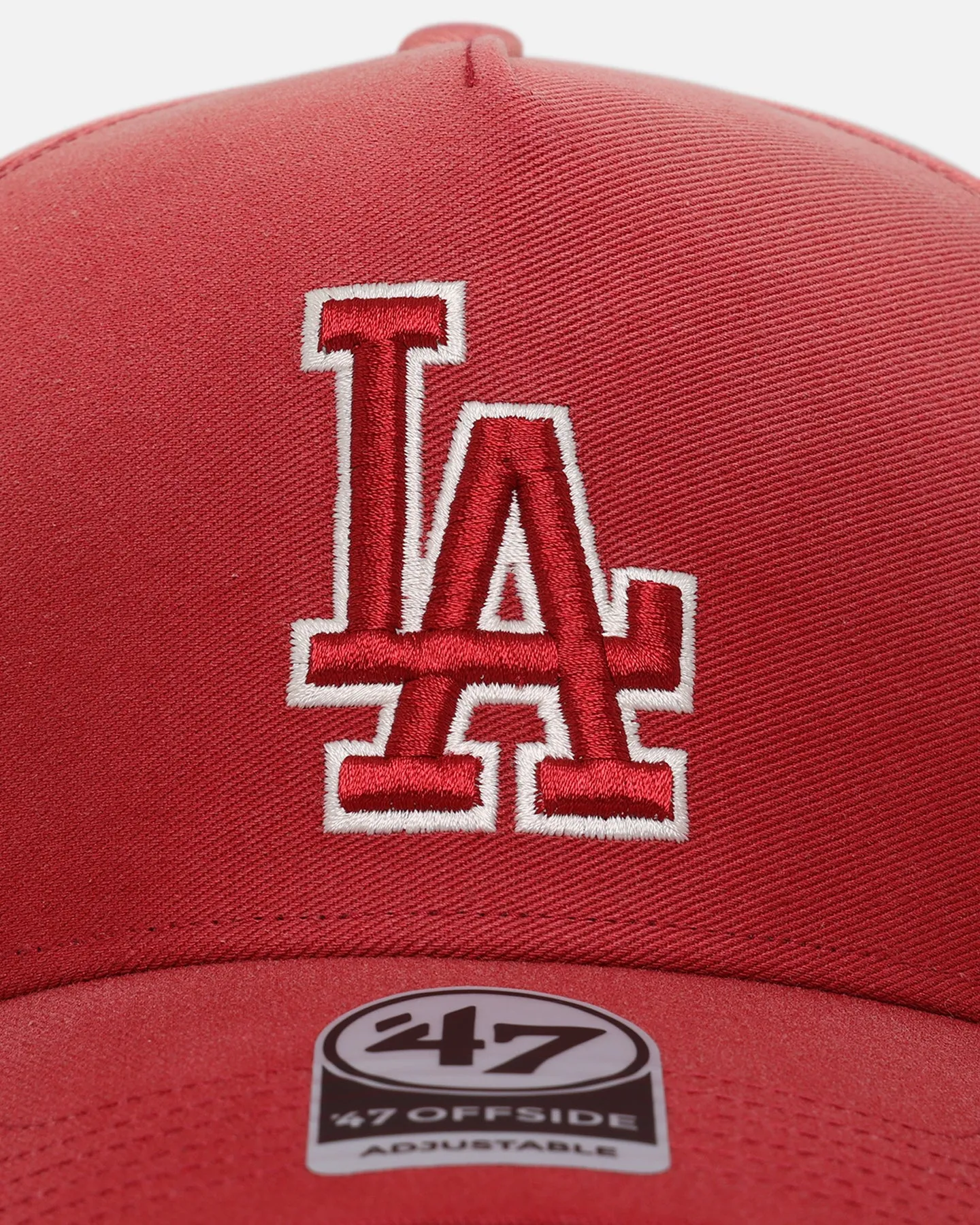 47 Brand Los Angeles Dodgers 'Sunbleach' 47 Offside Snapback Cayenne sold by Culture Kings product image thumbnail 5
