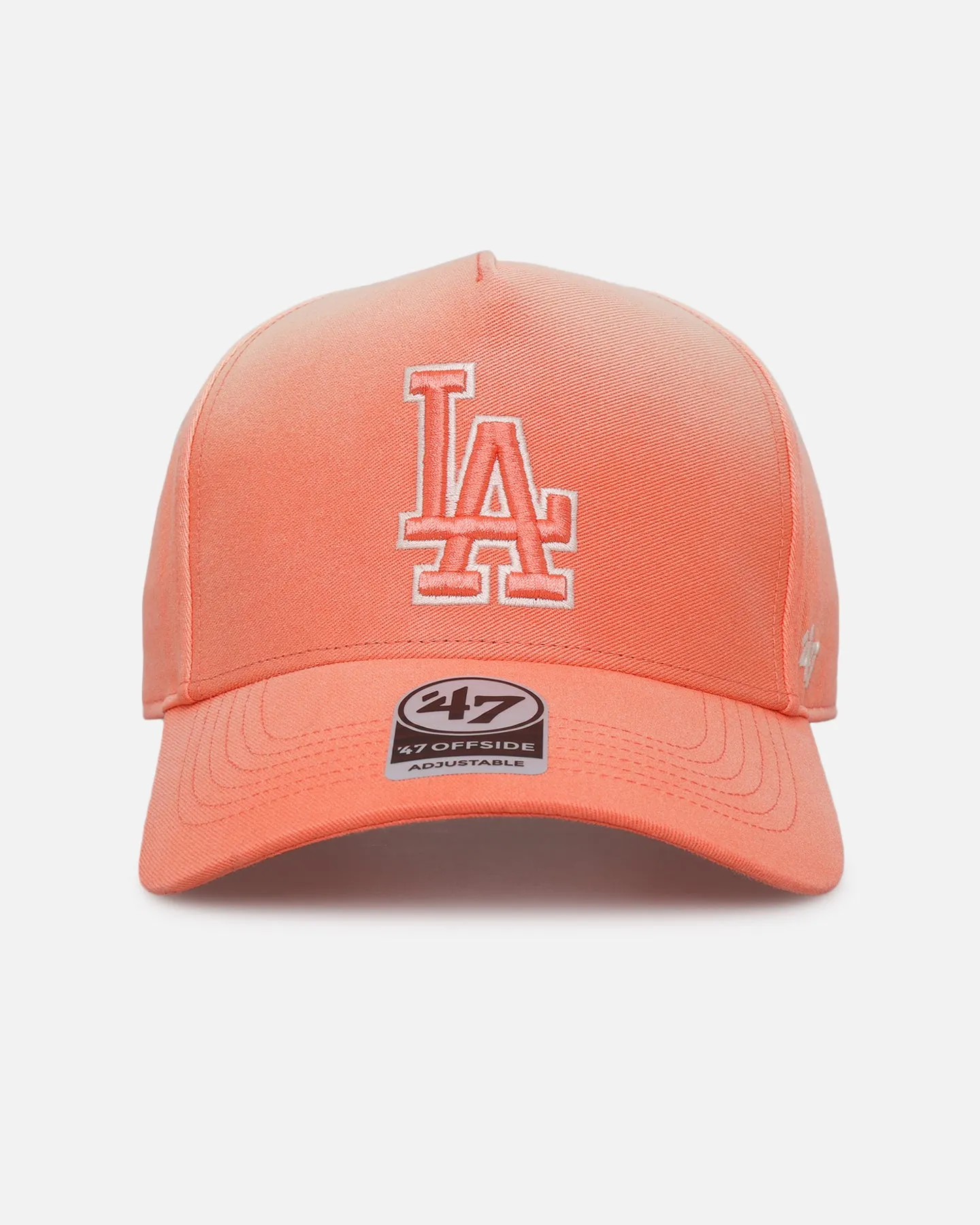 47 Brand Los Angeles Dodgers 'Sunbleach' 47 Offside Snapback Orange sold by Culture Kings