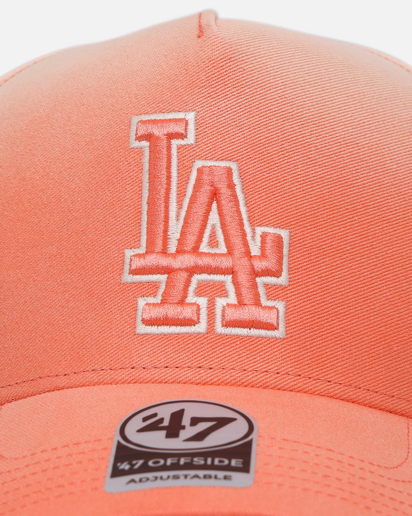 47 Brand Los Angeles Dodgers 'Sunbleach' 47 Offside Snapback Orange sold by Culture Kings product image thumbnail 5