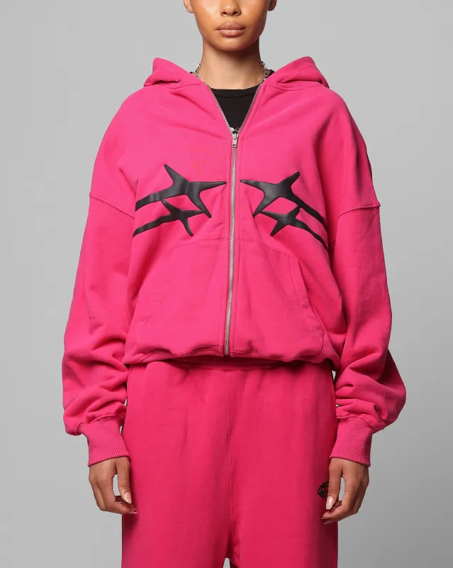 Loiter Celestial Full Zip Hoodie Pink sold by Culture Kings