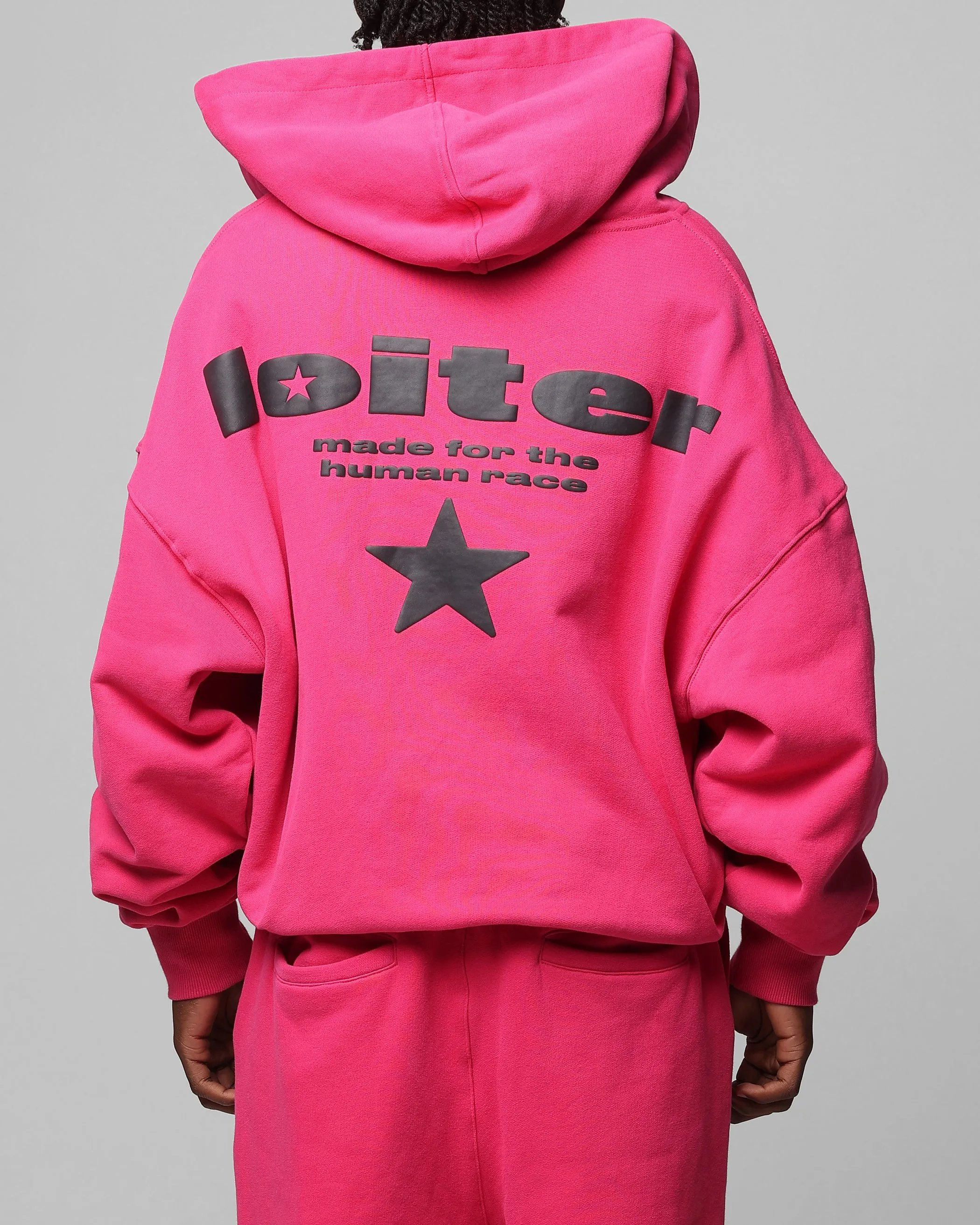 Loiter Celestial Full Zip Hoodie Pink sold by Culture Kings product image thumbnail 2
