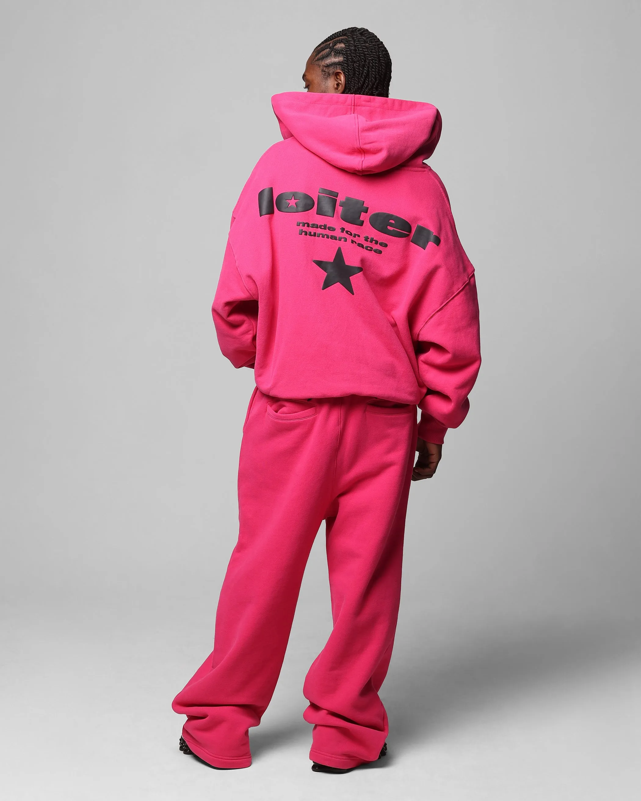 Loiter Celestial Full Zip Hoodie Pink sold by Culture Kings product image thumbnail 4