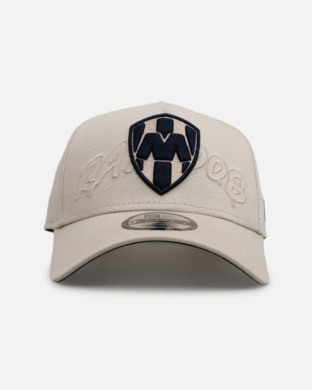 New Era C.F. Monterrey 'Mexico Spring Delivery' 9FORTY A-Frame Snapback Chrome sold by Culture Kings